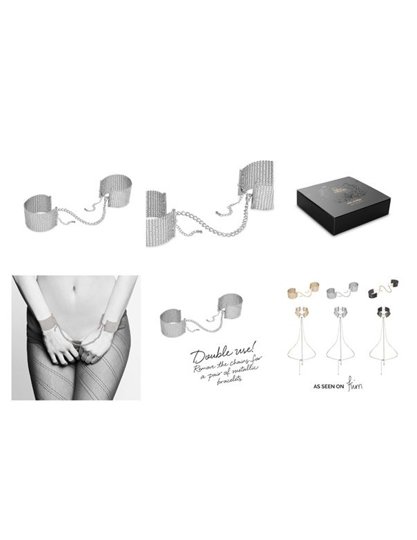 Menottes "Desir Métallique Argent"