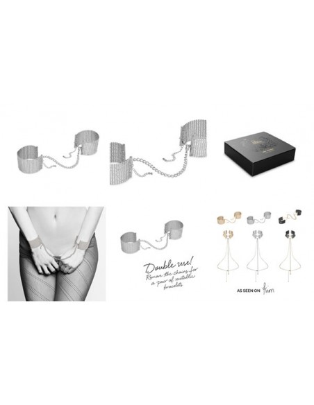 Menottes "Desir Métallique Argent"