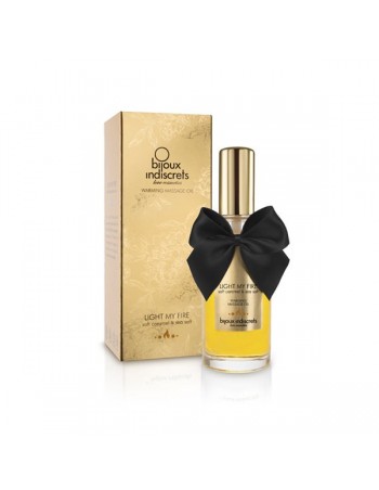 Huile Massage "Embrassable Chauffante Caramel Doux"