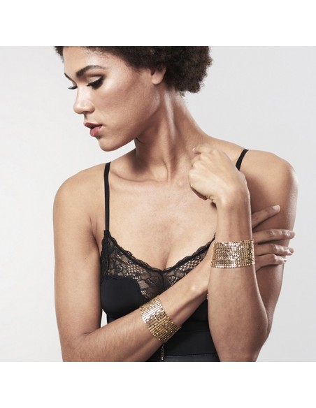 Menottes "Désir Métallique Dorées"