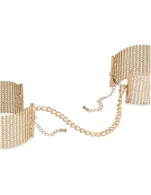 Menottes "Désir Métallique Dorées"