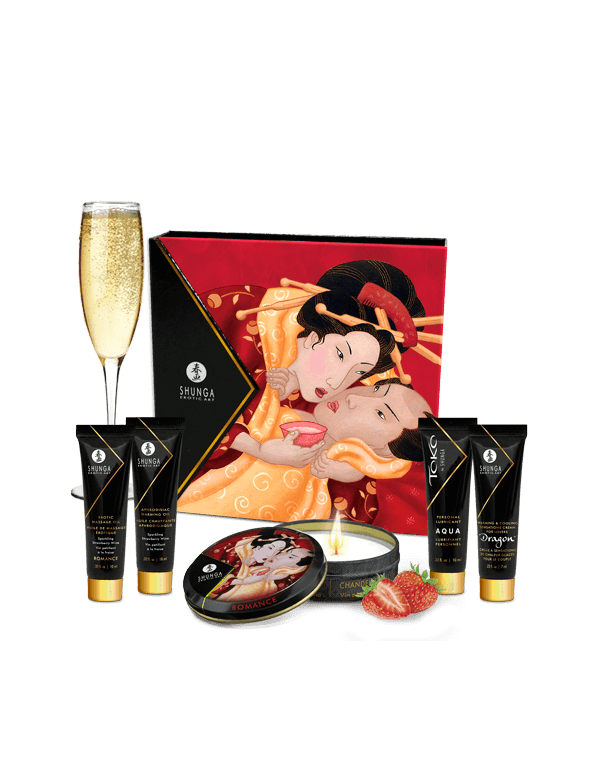 Kit Secret Geisha "Vin Pétillant Fraise"