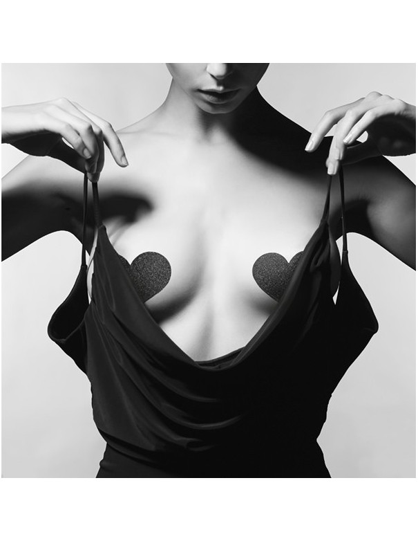 Nipples "Flash Coeur Noir"