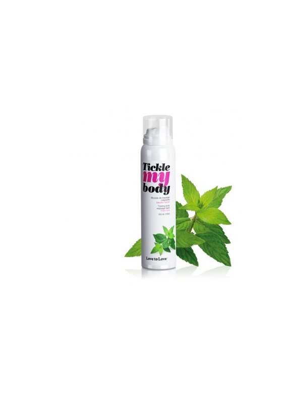 Mousse Massage "Tickle My Body Menthe 150 ml"