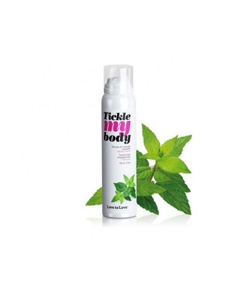 Mousse Massage "Tickle My Body Menthe 150 ml"