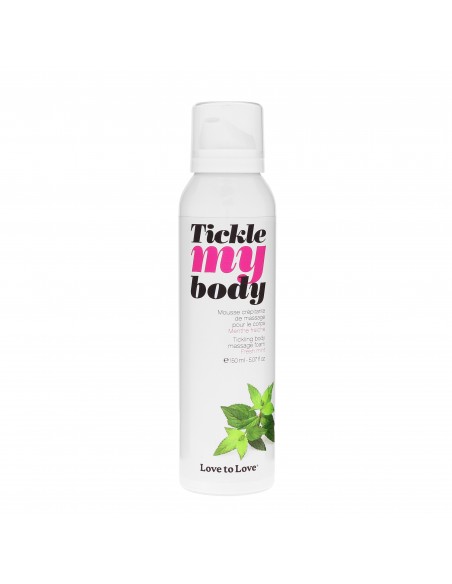 Mousse Massage "Tickle My Body Menthe 150 ml"