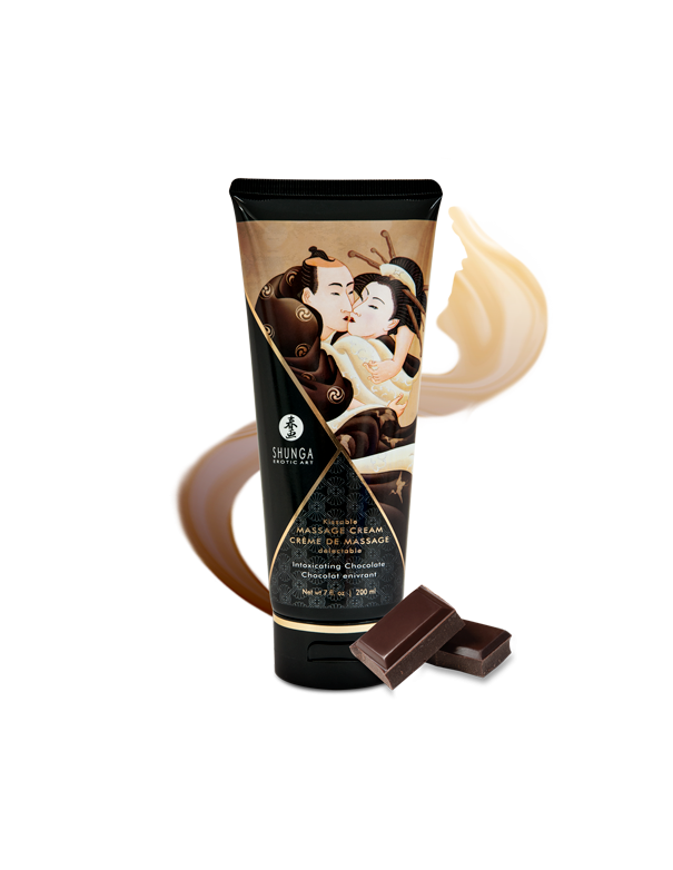 Creme Massage Comestible "Chocolat Enivrant"