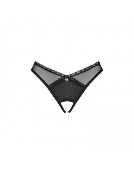 Latinesa string ouvert - Noir