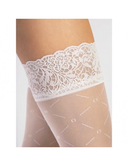 Enchanté bas 20 den - Blancs