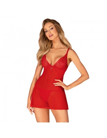 Nuisette "Chilisa Babydoll Red"