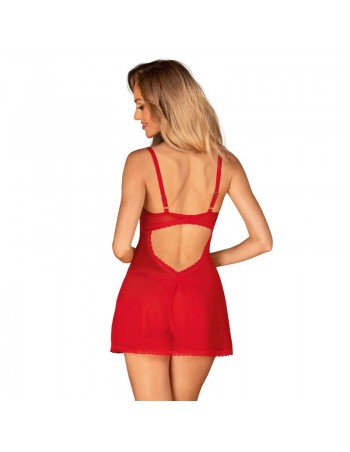 Nuisette "Chilisa Babydoll Red" 2