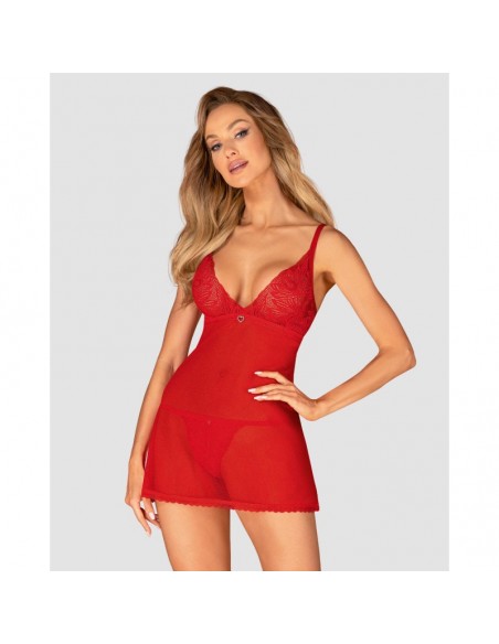 Nuisette "Chilisa Babydoll Red"
