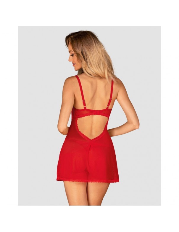 Nuisette "Chilisa Babydoll Red"