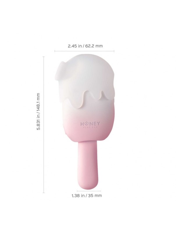 Bite me - Double Stimulateur clitoridien en forme de glace