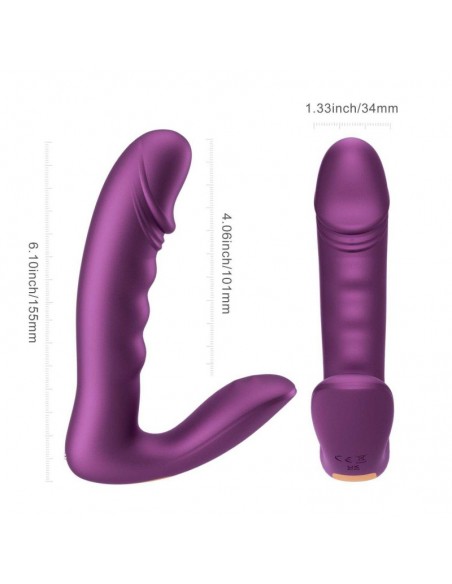 RORA 2 Capteur de pression G-Spot rotatif et stimulateur clitoridien