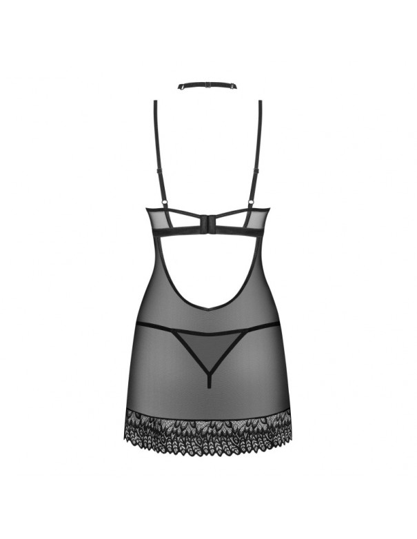 Donarella nuisette et string - Noire NP