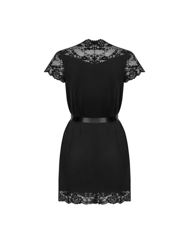 Déshabillé "810-PEI-1 Peignoir Black"