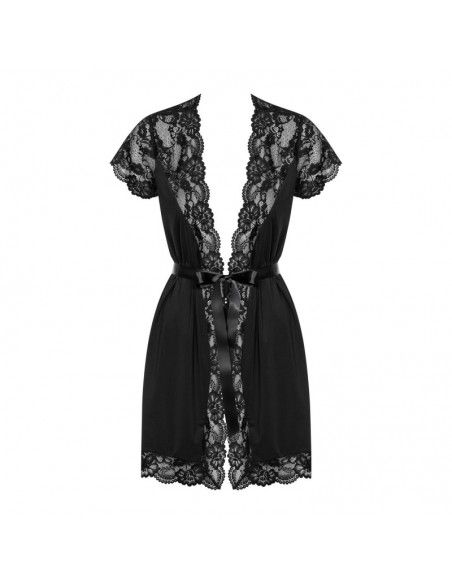 Déshabillé "810-PEI-1 Peignoir Black"