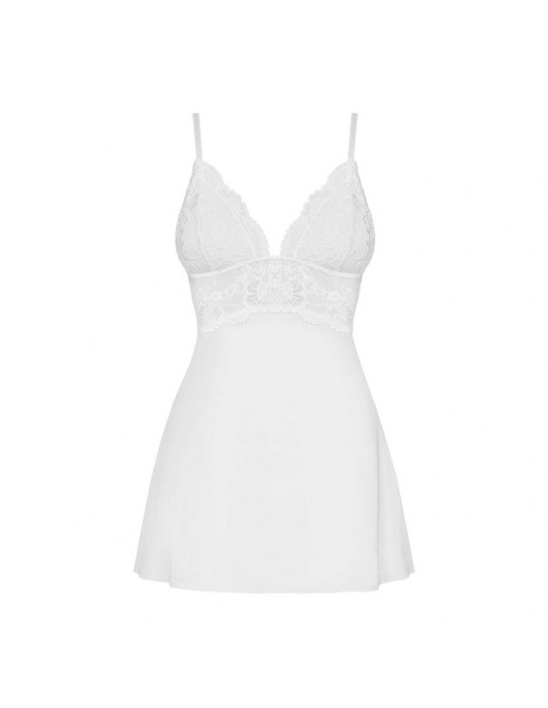 Nuisette "810-BAB Babydoll White"