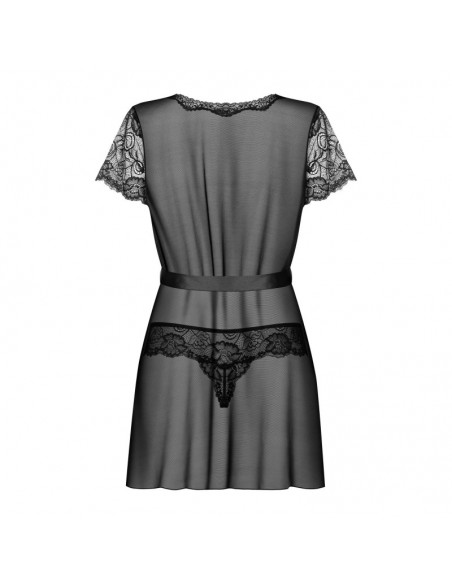 Déshabillé "Alluria Thong Black"