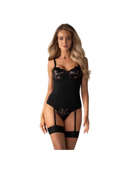Guêpière "Editya Corset Black"