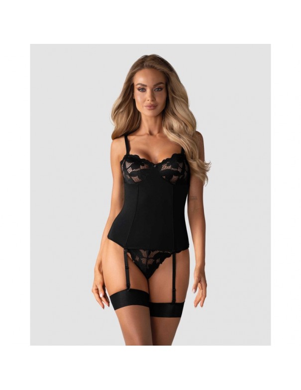 Guêpière "Editya Corset Black"
