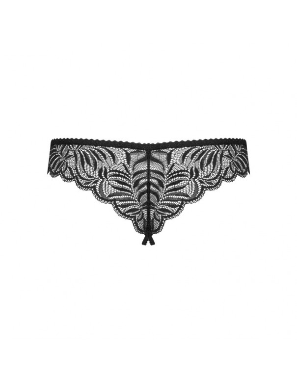 Tanga "Contica Ouvert Black"
