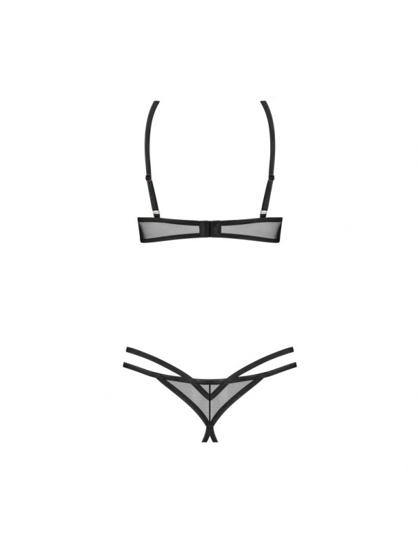 Euridia ensemble ouvert 2 pièces - Noir