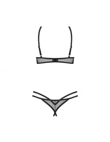 Euridia ensemble ouvert 2 pièces - Noir