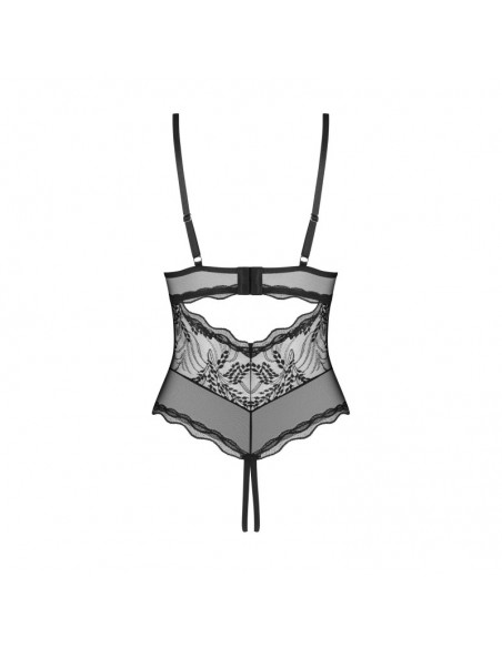 Perisia body ouvert - Noir