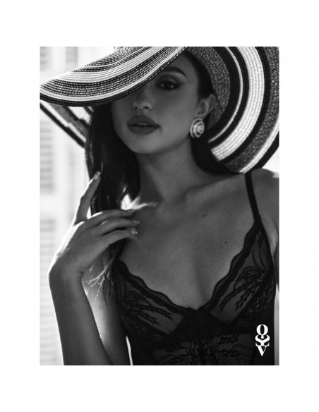 Perisia body ouvert - Noir