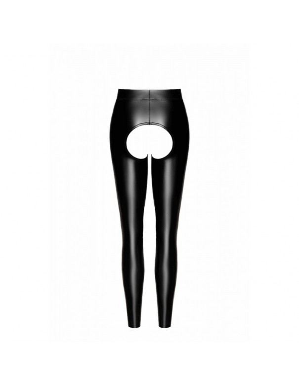 F304 Leggings Taboo wetlook avec entrejambe et fesses ouvertes