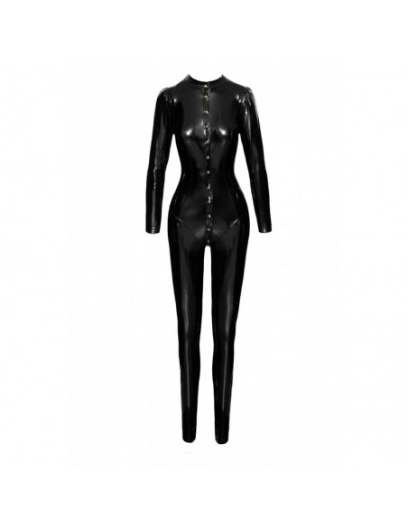 F247 Combinaison longue boutonnée en PVC