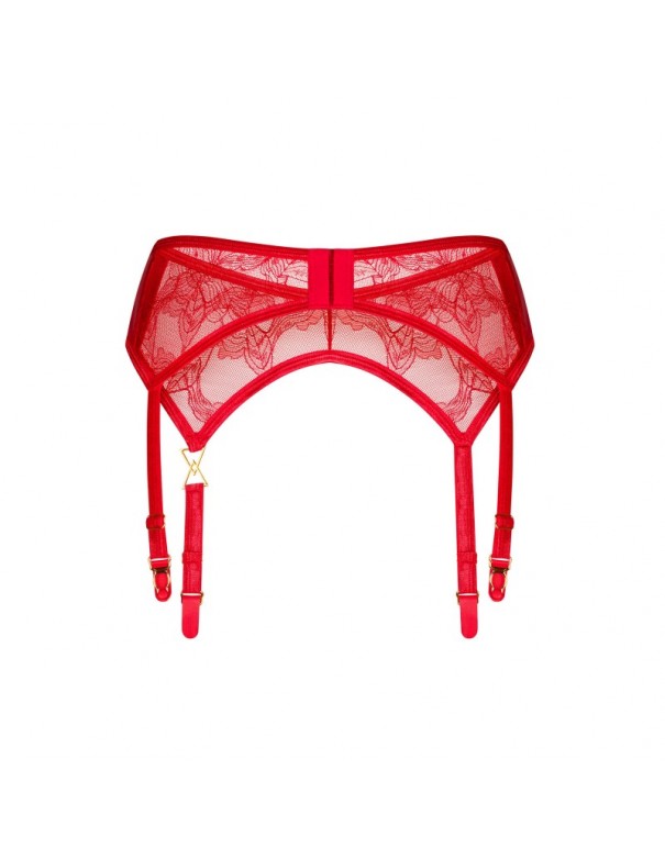Aliosa porte-jarretelles - Rouge