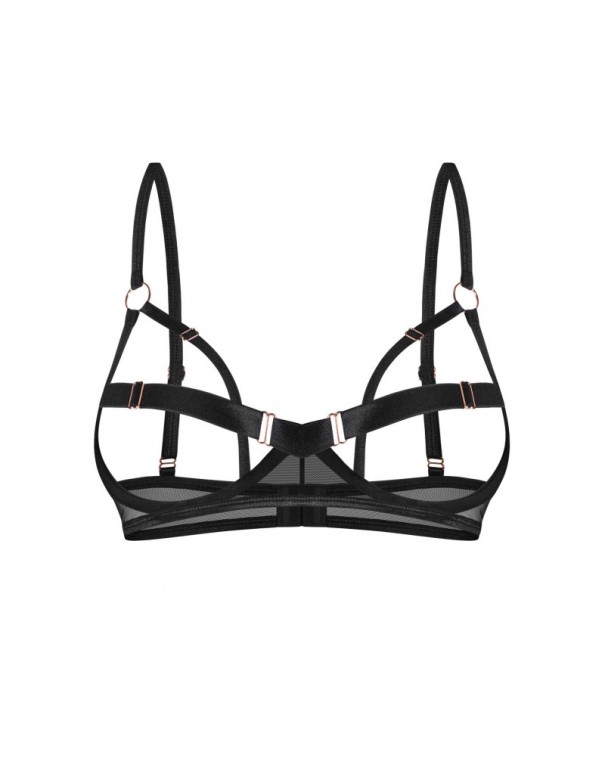 Euridia soutien-gorge ouvert - Noir