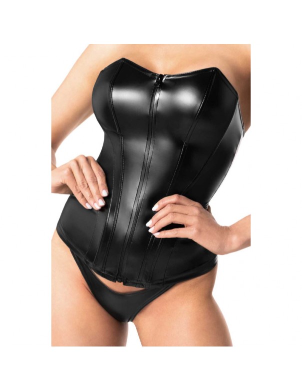F334 Corset mysteria noir