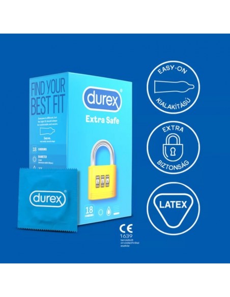 Préservatifs "18 Extra Safe"