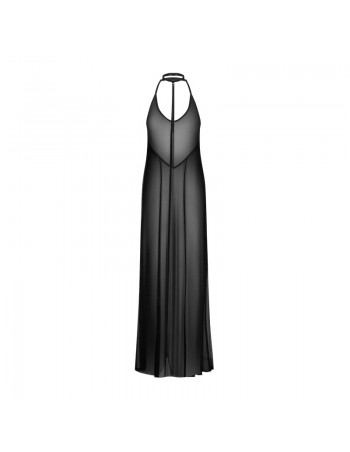 Nuites robe longue - Noire 2