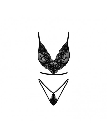 French Kiss 240 ensemble lingerie - noir