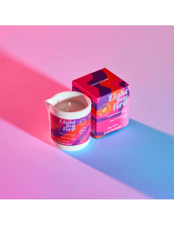 Bougie Massage "Light My Fire Monoi 80 ml"