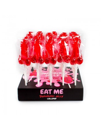 PRÉSENTOIR SUCETTE PÉNIS FRAISE 2