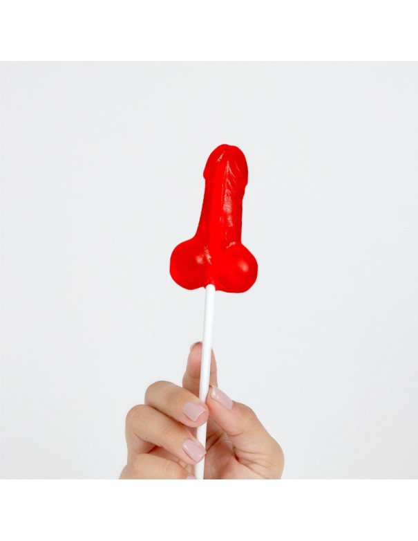 PRÉSENTOIR SUCETTE PÉNIS FRAISE