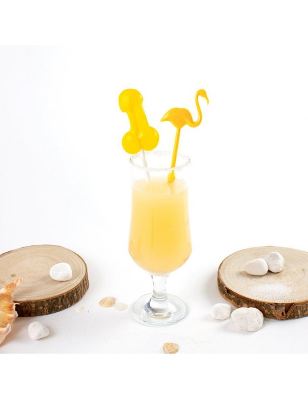 SUCETTE PÉNIS PIÑA COLADA AVEC ALCOOL 