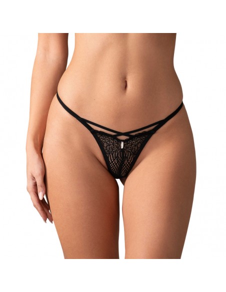 Iliosa string - Noir