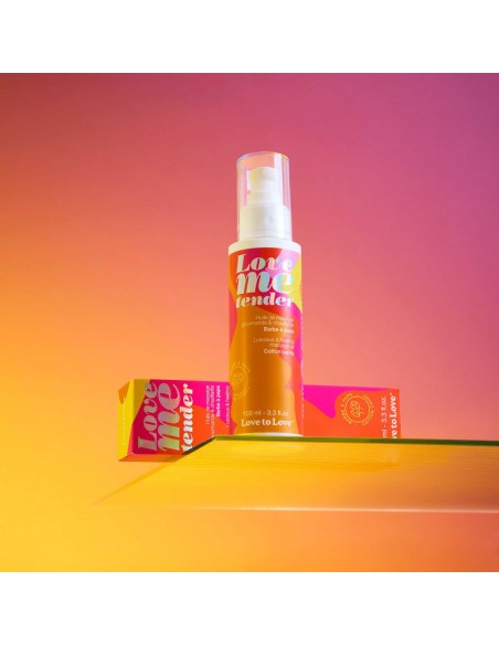 Huile Massage "Love Me Tender Barbe A Papa 100 ml"