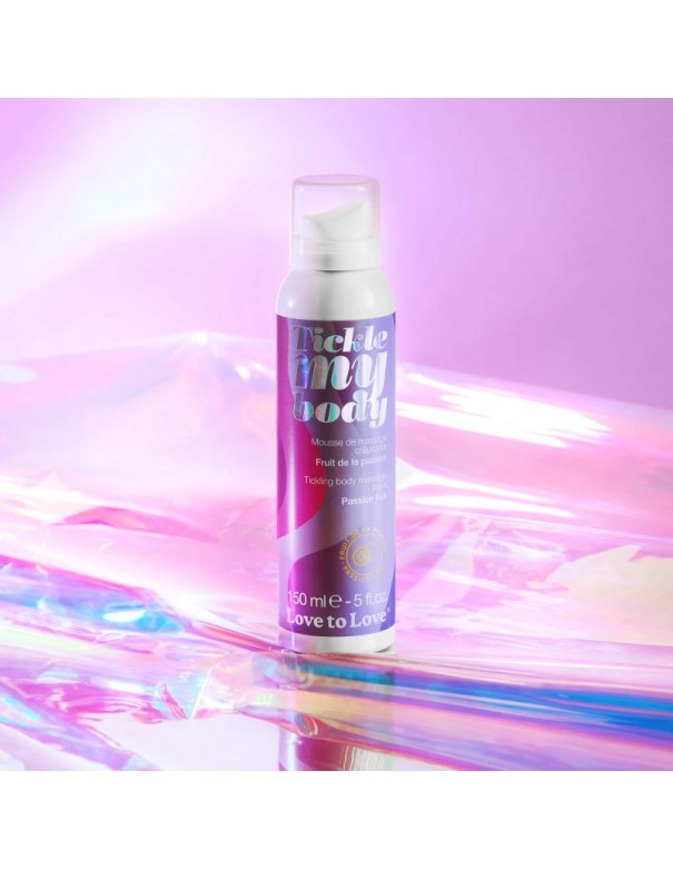 Mousse Massage "Tickle My Body Fruit Passion 150 ml"