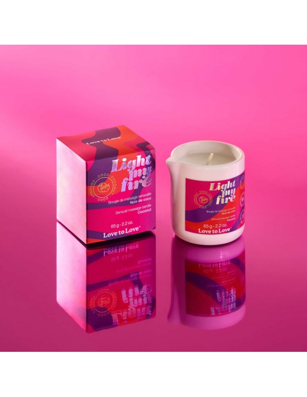 Light My Fire bougie de massage Noix de coco 65G