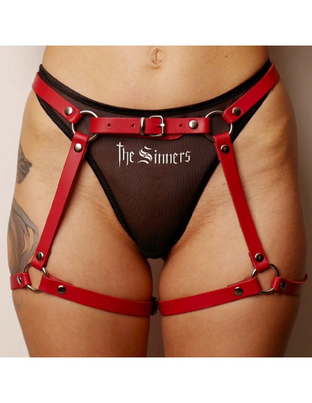 Harnais de Fesses Rouge