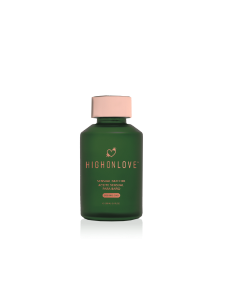 Huile de bain sensuelle avec 300 mg de CBD - 100 ml