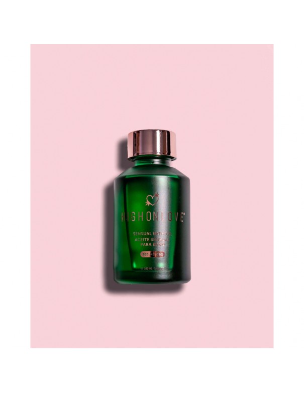 Huile de bain sensuelle avec 300 mg de CBD - 100 ml